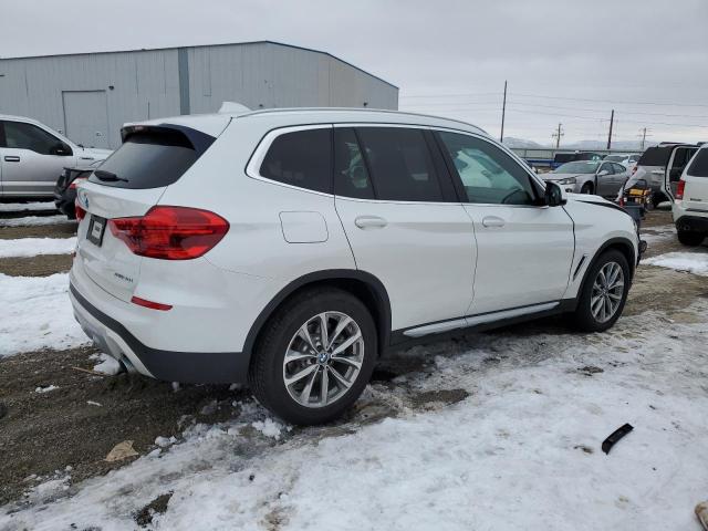 5UXTR9C53KLR08084 - 2019 BMW X3 XDRIVE30I WHITE photo 3