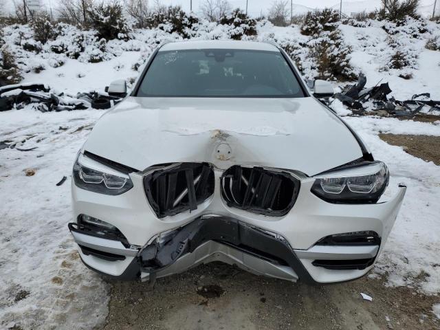 5UXTR9C53KLR08084 - 2019 BMW X3 XDRIVE30I WHITE photo 5