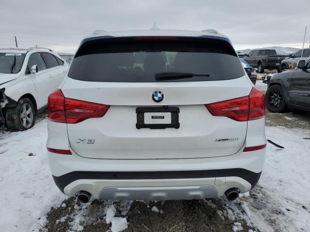 5UXTR9C53KLR08084 - 2019 BMW X3 XDRIVE30I WHITE photo 6