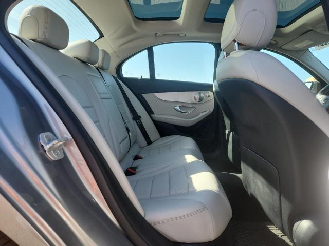 55SWF4KB2FU012626 - 2015 MERCEDES-BENZ C 300 4MATIC SILVER photo 10