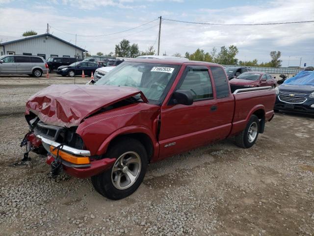 1GCCS19W528158407 - 2002 CHEVROLET S TRUCK S10 RED photo 1