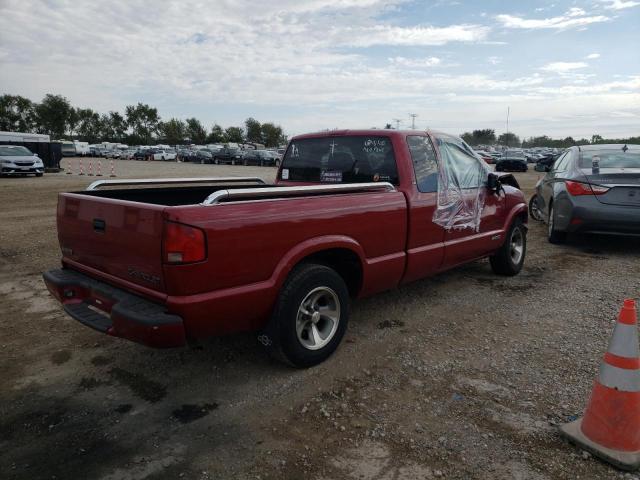 1GCCS19W528158407 - 2002 CHEVROLET S TRUCK S10 RED photo 3