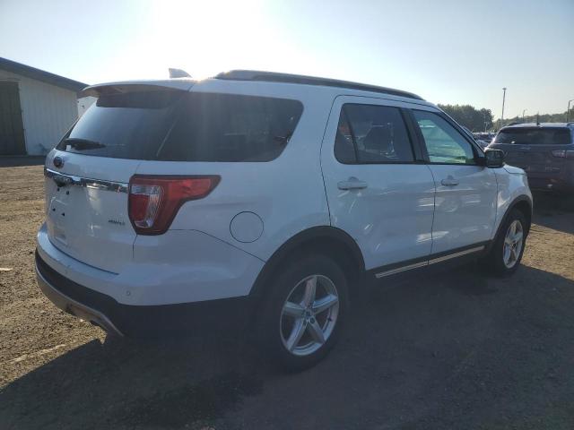 1FM5K8D84HGA52292 - 2017 FORD EXPLORER XLT თეთრი ფოტო 3