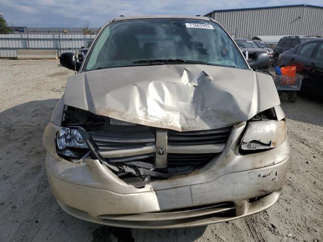 1D4GP24R26B621951 - 2006 DODGE CARAVAN SE TAN photo 5