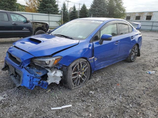 JF1VA2E67M9800815 - 2021 SUBARU WRX STI BLUE photo 1