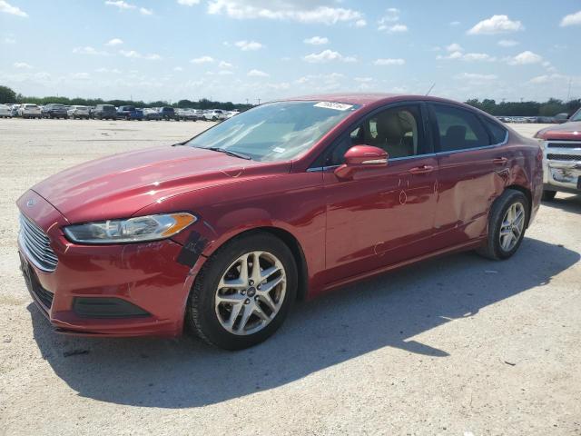 3FA6P0H72GR302154 - 2016 FORD FUSION SE BURGUNDY photo 1