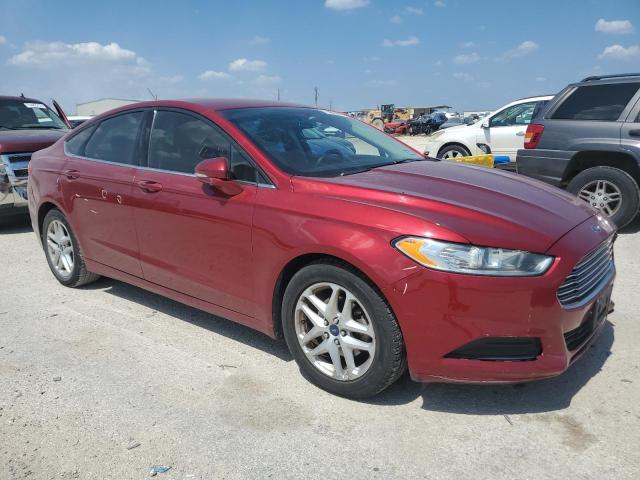 3FA6P0H72GR302154 - 2016 FORD FUSION SE BURGUNDY photo 4