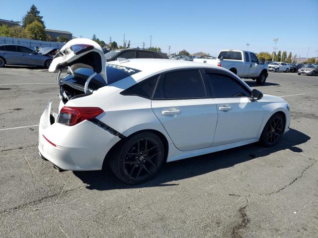 2HGFE2F53NH602860 - 2022 HONDA CIVIC SPORT WHITE photo 3