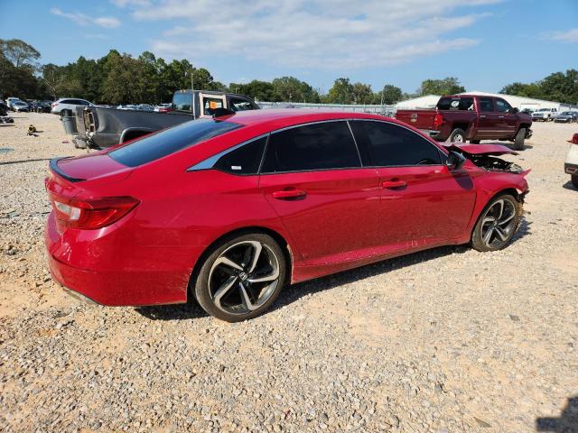 1HGCV1F37MA067220 - 2021 HONDA ACCORD SPORT RED photo 3