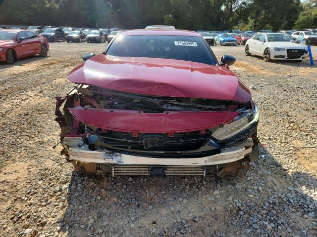 1HGCV1F37MA067220 - 2021 HONDA ACCORD SPORT RED photo 5