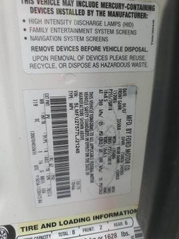 5LMFU27577LJ21248 - 2007 LINCOLN NAVIGATOR 白色 照片 13