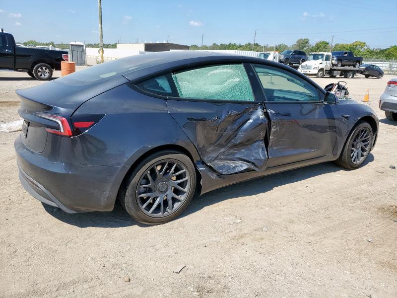 5YJ3E1EA5SF983929 - 2025 TESLA MODEL 3 გრაფიტი ფოტო 3