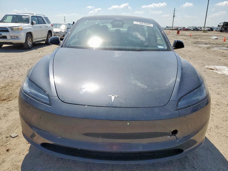5YJ3E1EA5SF983929 - 2025 TESLA MODEL 3 გრაფიტი ფოტო 5