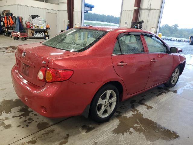 2T1BU4EE1AC517582 - 2010 TOYOTA COROLLA BASE RED photo 3