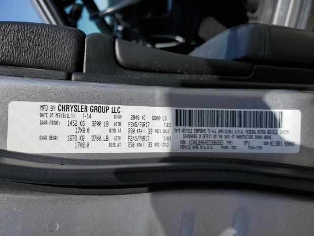 1C4RJEAG4EC396355 - 2014 JEEP GRAND CHER LAREDO SILVER photo 13