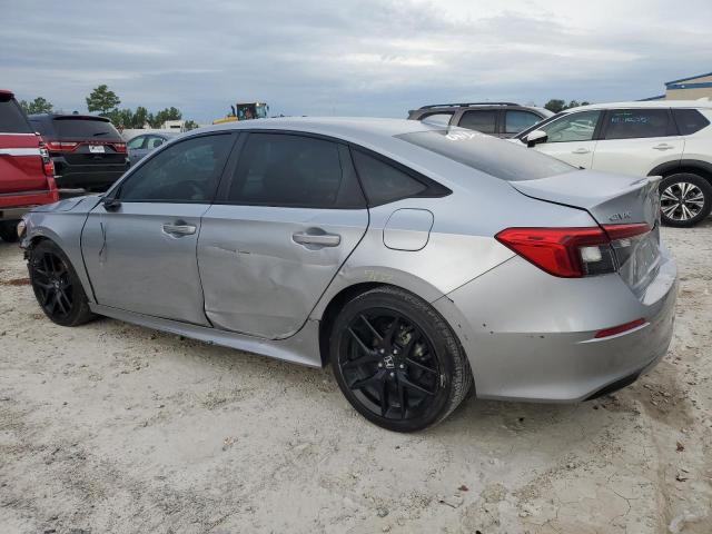 2HGFE2F52NH553201 - 2022 HONDA CIVIC SPORT 银色 照片 2