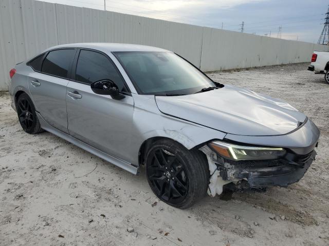 2HGFE2F52NH553201 - 2022 HONDA CIVIC SPORT 银色 照片 4