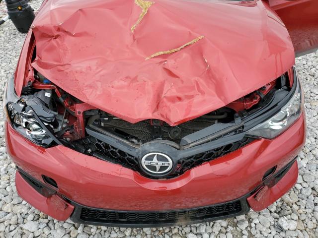 JTNKARJE3GJ502554 - 2016 TOYOTA SCION IM RED photo 11