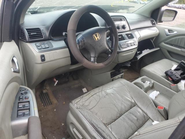 5FNRL38757B442401 - 2007 HONDA ODYSSEY EXL GRAY photo 8