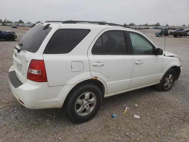 KNDJD735195865987 - 2009 KIA SORENTO LX WHITE photo 3