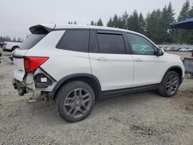 5FNYF8H55NB012606 - 2022 HONDA PASSPORT EXL 白色 照片 3