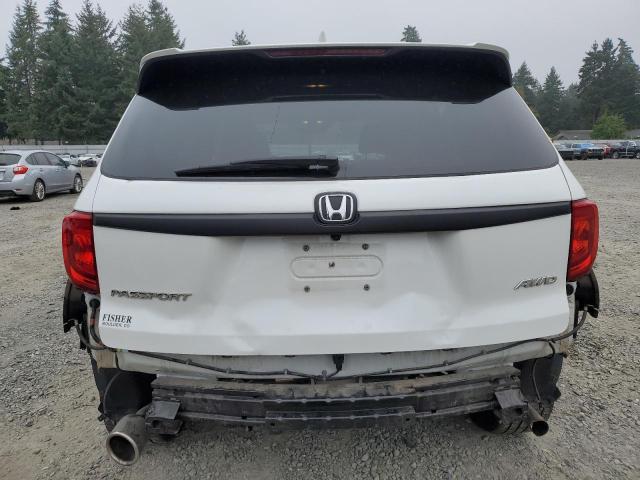 5FNYF8H55NB012606 - 2022 HONDA PASSPORT EXL 白色 照片 6