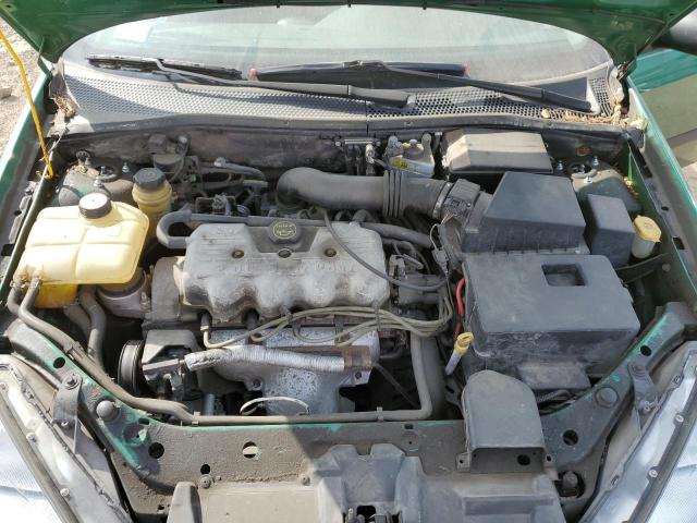 1FAFP33PX2W150929 - 2002 FORD FOCUS LX GREEN photo 11