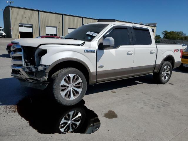 1FTEW1EF1FFB33010 - 2015 FORD F150 SUPERCREW WHITE photo 1