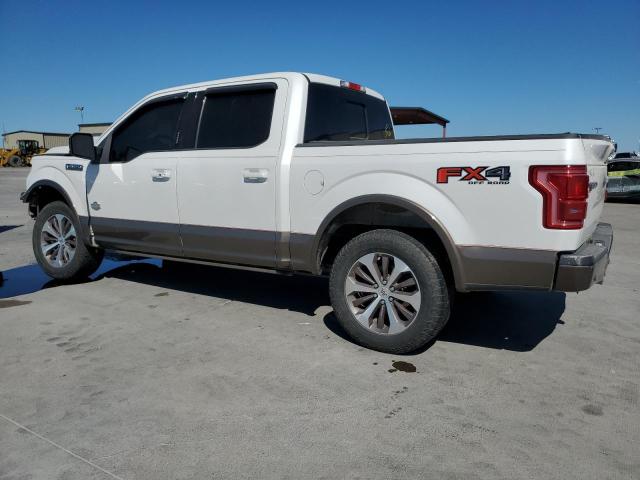 1FTEW1EF1FFB33010 - 2015 FORD F150 SUPERCREW WHITE photo 2