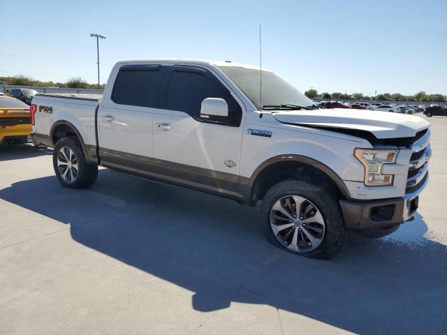 1FTEW1EF1FFB33010 - 2015 FORD F150 SUPERCREW WHITE photo 4