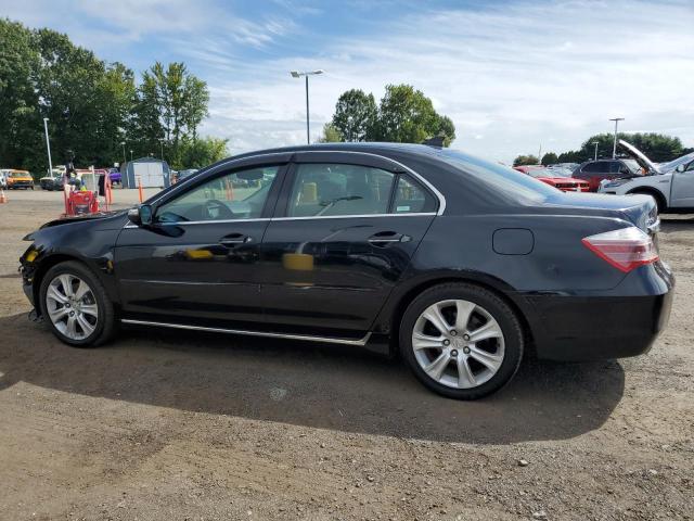 JH4KB26609C001637 - 2009 ACURA RL შავი ფოტო 2
