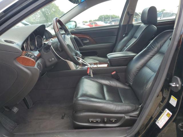 JH4KB26609C001637 - 2009 ACURA RL შავი ფოტო 7
