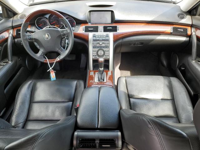 JH4KB26609C001637 - 2009 ACURA RL შავი ფოტო 8