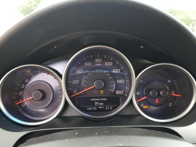 JH4KB26609C001637 - 2009 ACURA RL შავი ფოტო 9