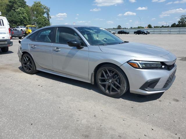 2HGFE2F53PH528939 - 2023 HONDA CIVIC SPORT 银色 照片 4