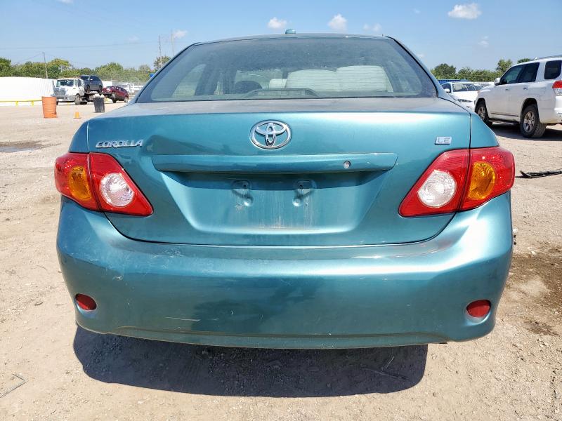 1NXBU40E49Z106520 - 2009 TOYOTA COROLLA BASE მწვანე ფოტო 6