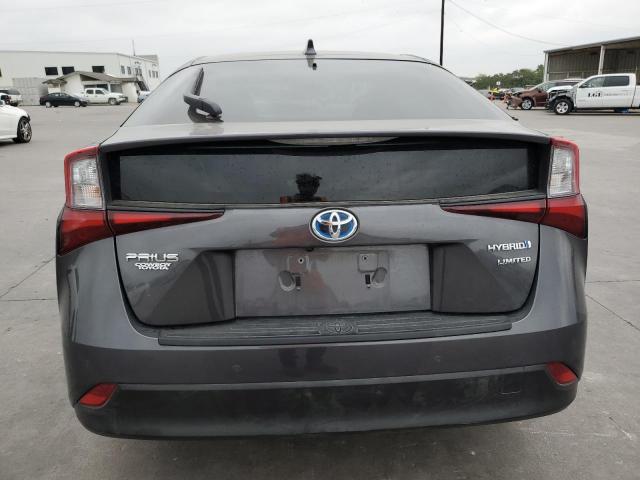 JTDKAMFU8N3167431 - 2022 TOYOTA PRIUS NIGHT SHADE GRAY photo 6