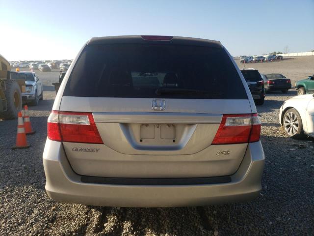 5FNRL384X6B408684 - 2006 HONDA ODYSSEY EX BEIGE photo 6