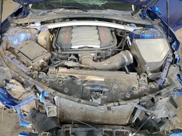 1G1FG1R71G0118539 - 2016 CHEVROLET CAMARO SS ლურჯი ფოტო 11