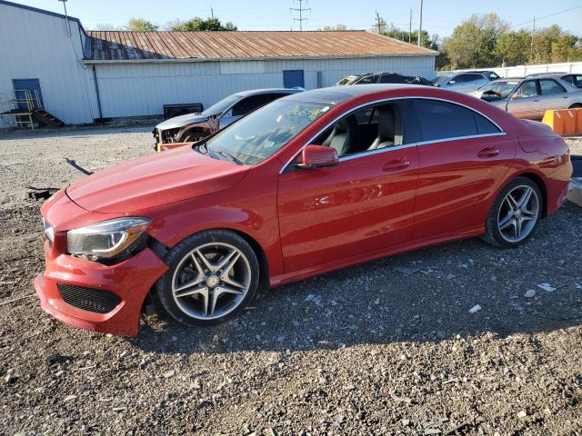 WDDSJ4GB6EN158640 - 2014 MERCEDES-BENZ CLA 250 4MATIC RED photo 1