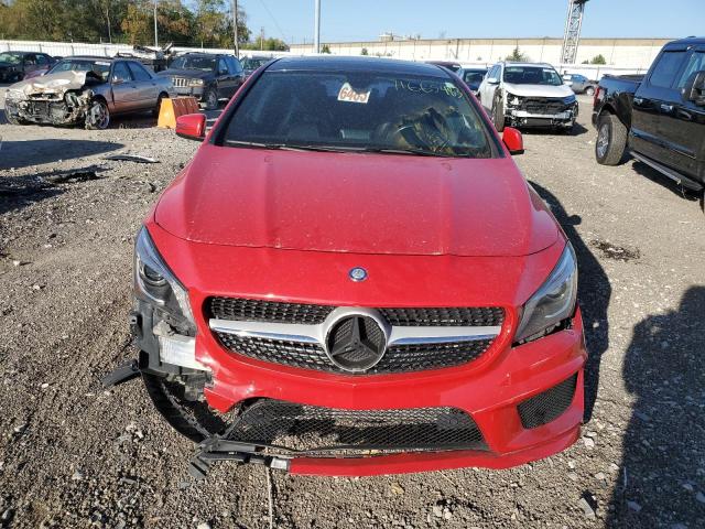 WDDSJ4GB6EN158640 - 2014 MERCEDES-BENZ CLA 250 4MATIC RED photo 5