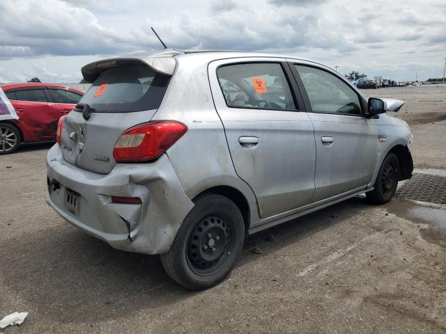 ML32A3HJXJH008830 - 2018 MITSUBISHI MIRAGE ES Srebrny zdjęcie 3