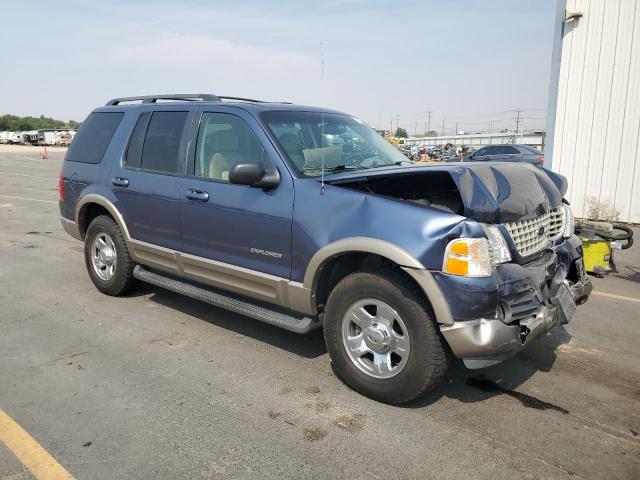 1FMDU74W82ZB03433 - 2002 FORD EXPLORER EDDIE BAUER 蓝色 照片 4