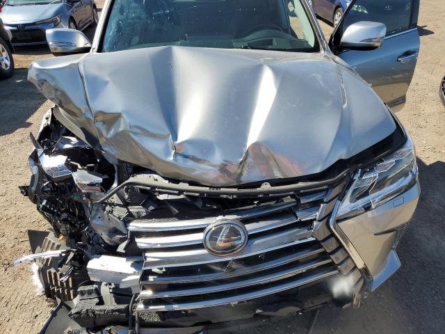 JTJHY7AX3K4290727 - 2019 LEXUS LX 570 SILVER photo 11