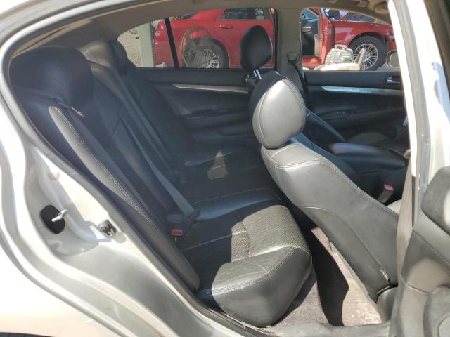 JN1CV6AP1AM403995 - 2010 INFINITI G37 BASE SILVER photo 10