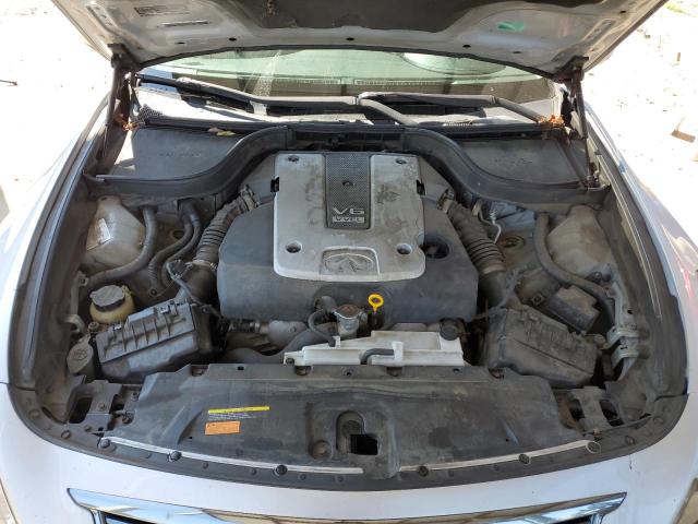 JN1CV6AP1AM403995 - 2010 INFINITI G37 BASE SILVER photo 11