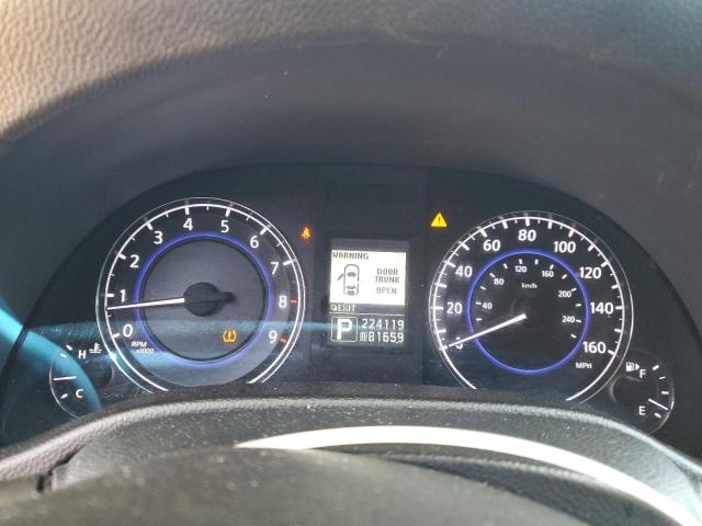 JN1CV6AP1AM403995 - 2010 INFINITI G37 BASE SILVER photo 9