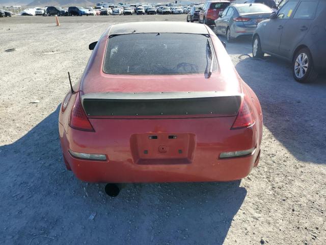 JN1AZ34D93T101973 - 2003 NISSAN 350Z COUPE RED photo 6