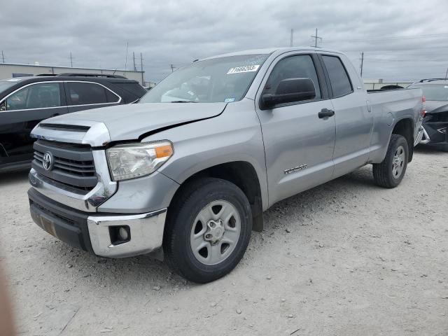 5TFRM5F19EX078980 - 2014 TOYOTA TUNDRA DOUBLE CAB SR/SR5 SILVER photo 1