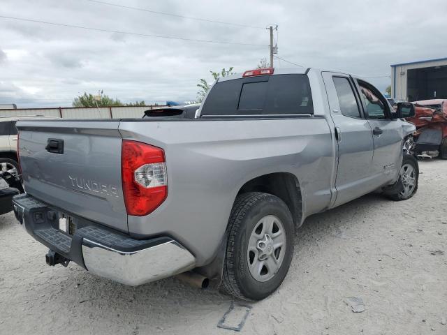 5TFRM5F19EX078980 - 2014 TOYOTA TUNDRA DOUBLE CAB SR/SR5 SILVER photo 3
